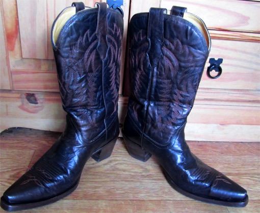 New - Ladies & mens Leather Cowboy Boots by Corral Boots size 6  Bronze Brown
