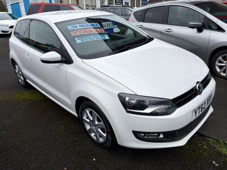 2012 Volkswagen Polo 1.2 60 Match 3dr HATCHBACK Petrol Manual