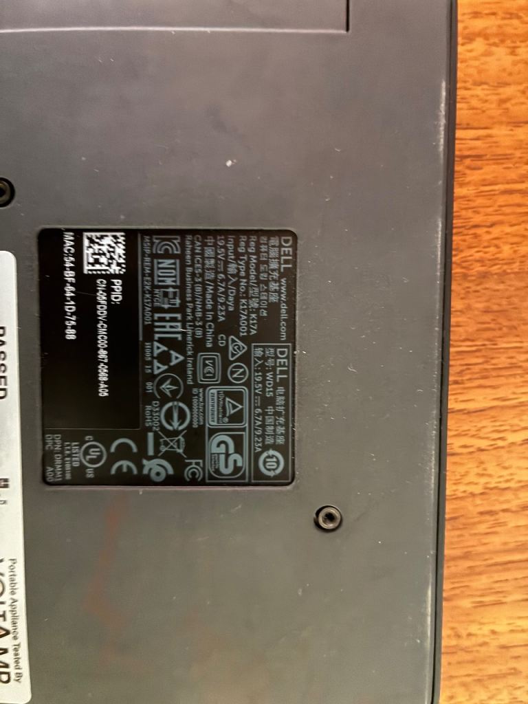 Dell WD15 docking station, £10.00 for Sale in London | Gumtree