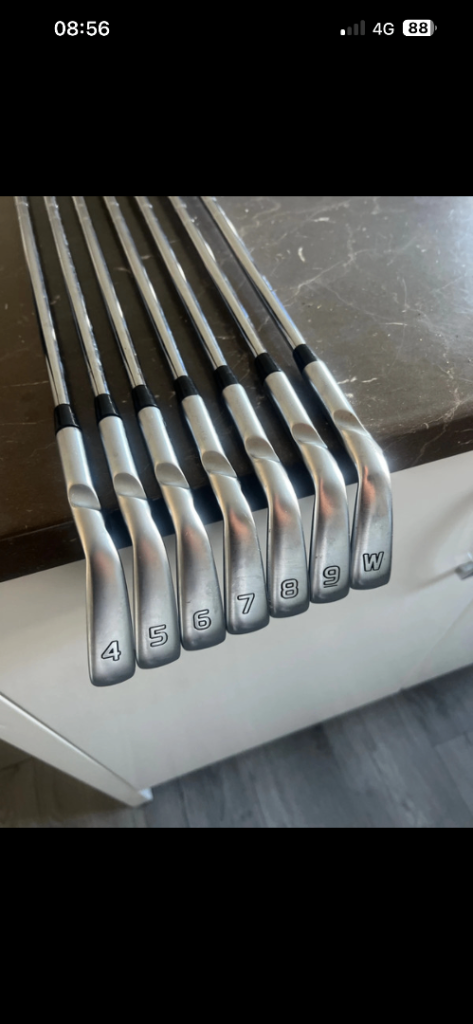 Ping i500 irons 4-PW Blue dot