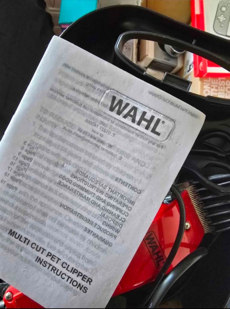Wahl pet clippers