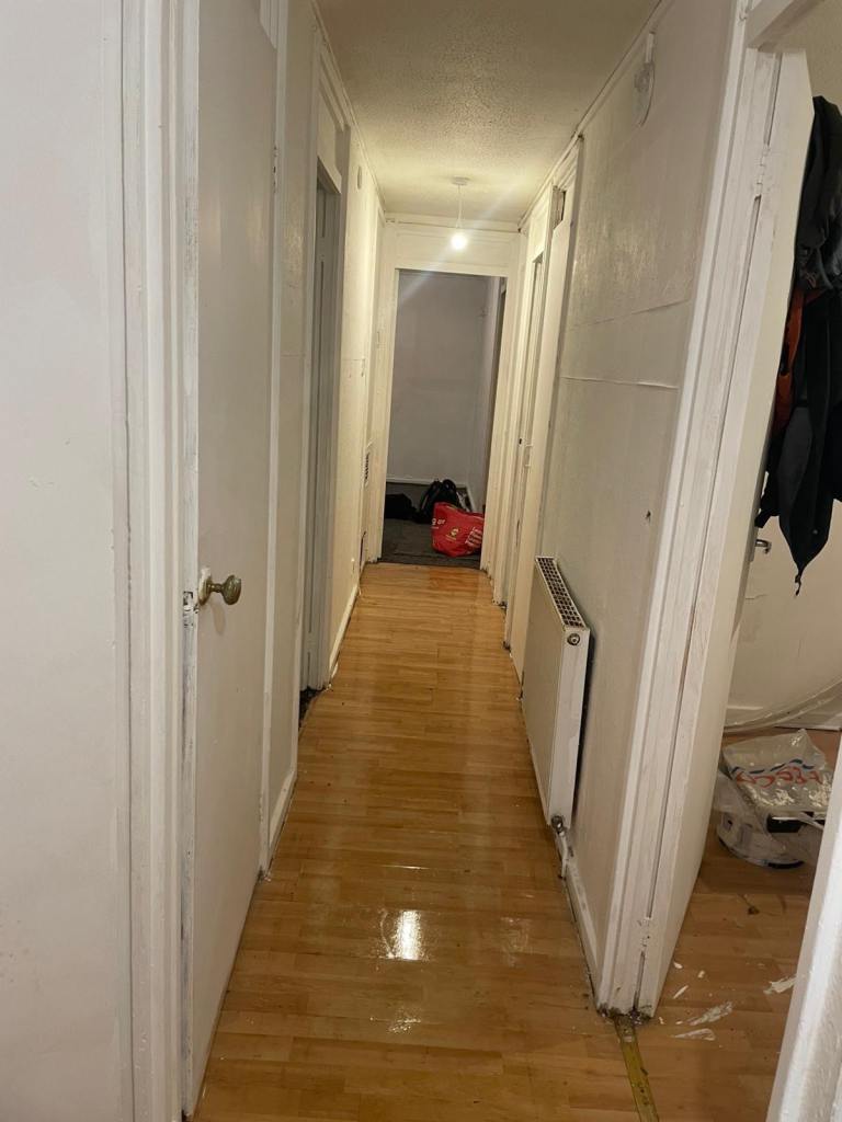 Three bedroom flat available asap 