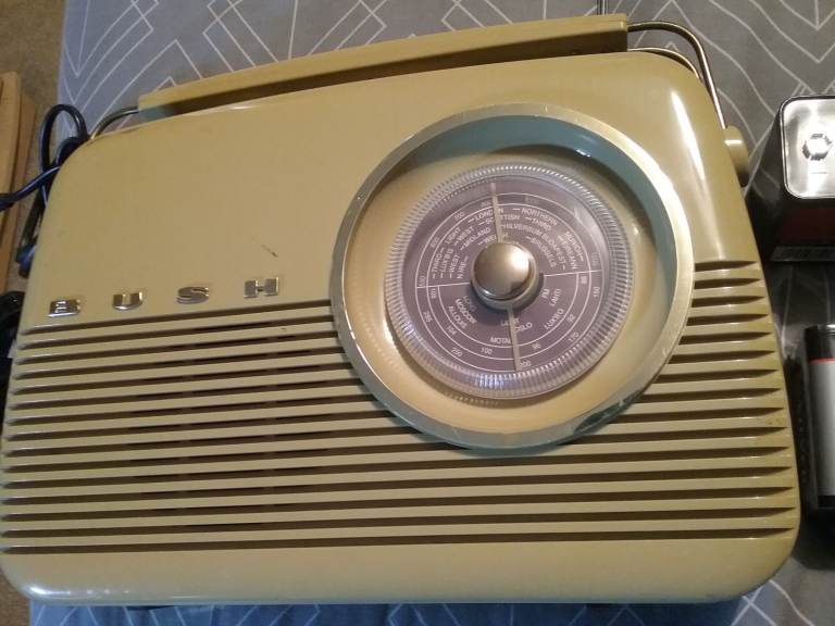 Bush  radio,mains lead & new batteries,no dispatch,viewing welcome, Gateshead   