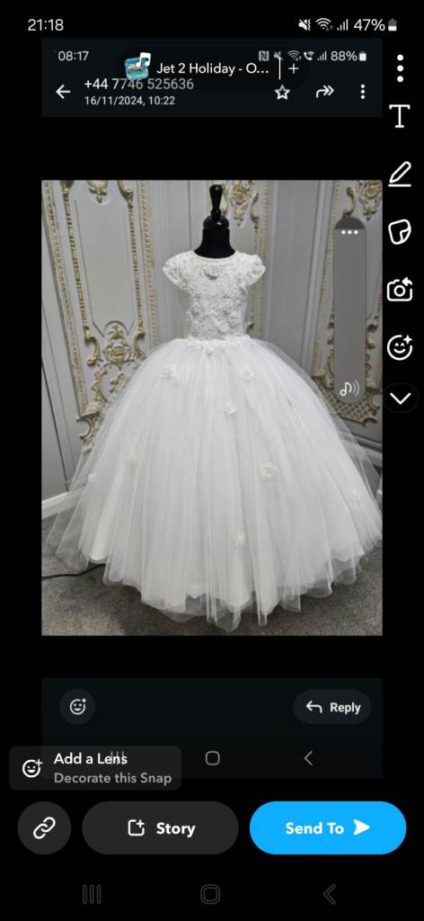 Communion dress 
