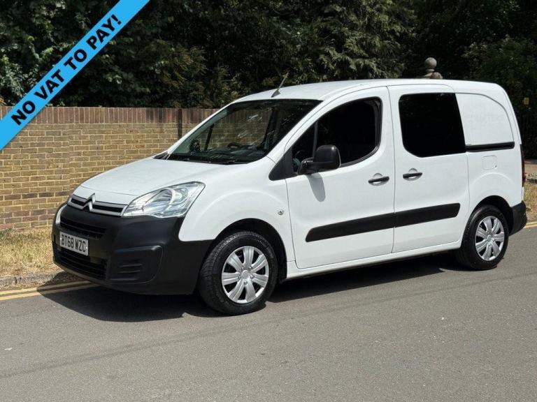 2018 68 CITROEN BERLINGO 1.6 BLUEHDI 625 75BHP ENTERPRISE 6 SEATER KOMBI L1 SWB