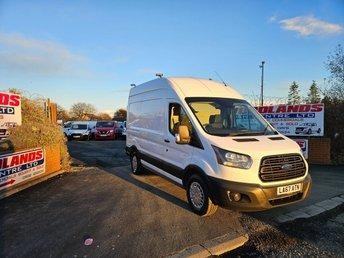 image for 2018 ON 67 PLATE FORD TRANSIT 350 TDCI 130BHP L2 MWB 71K ULEZ FREE ZONE