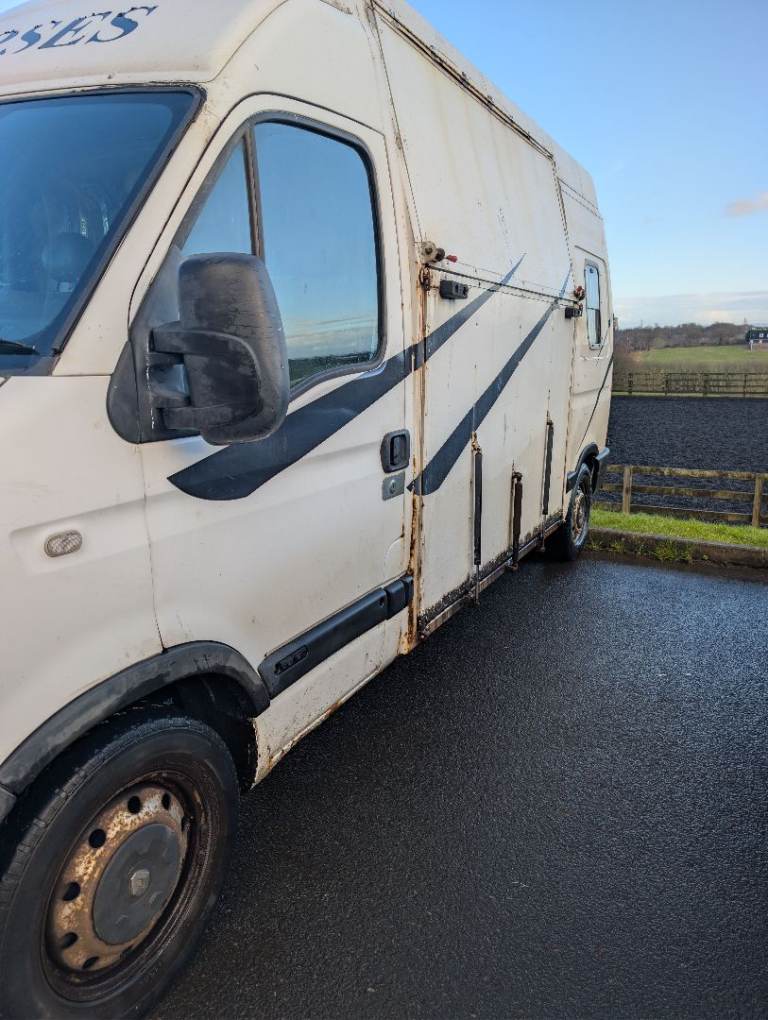 Renault master horsebox 