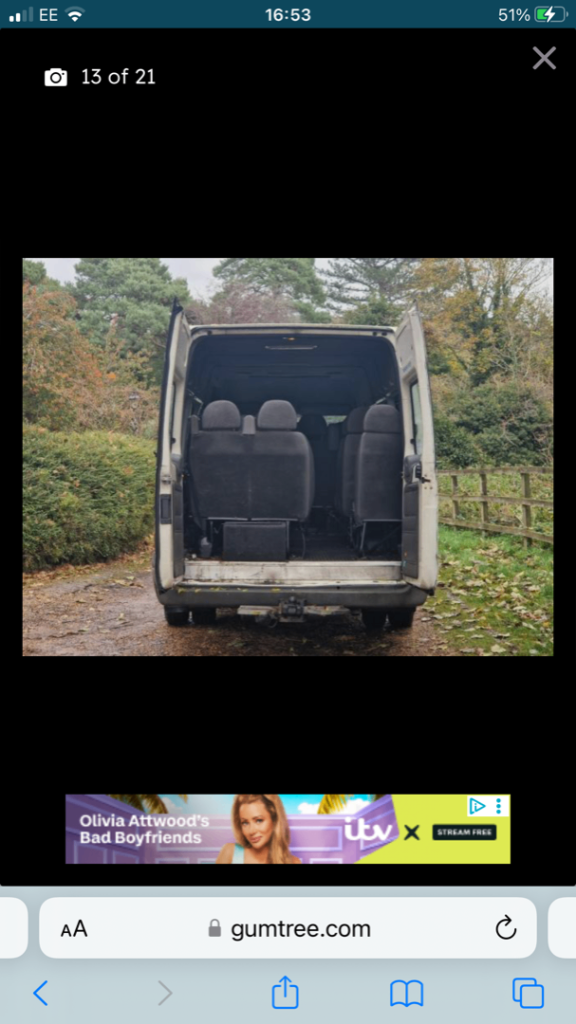 Ford, TRANSIT, Minibus, 2004, Manual, 2402 (cc)