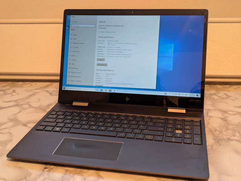 HP ENVY x360 15.6” Touch Laptop Radeon A12-9720 8GB 1TB HDD + 128GB SSD