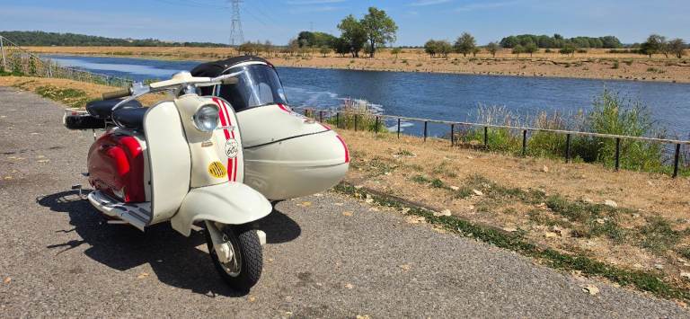 Lambretta series 1 with sidecar, 1958, 125 (cc)