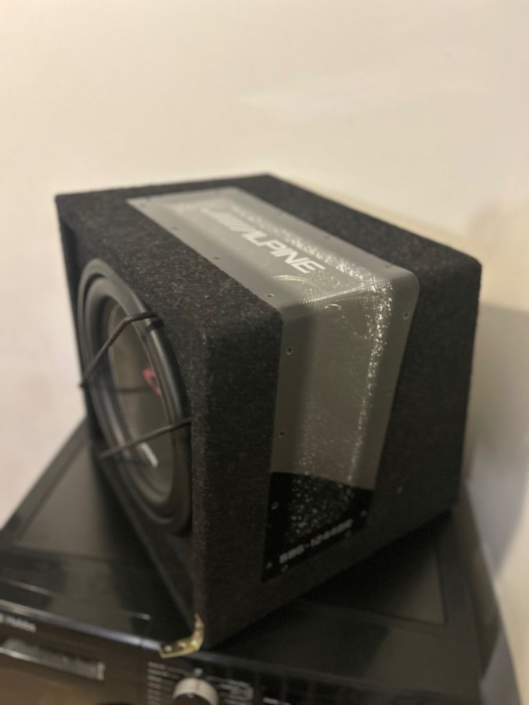 Car sub and amp and wire set up