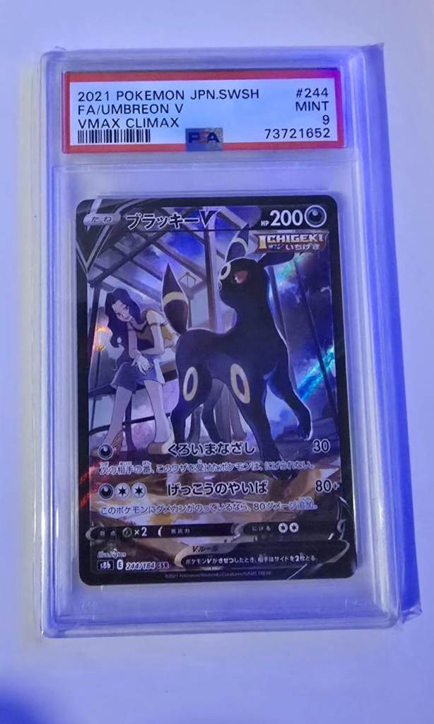 Japanese umbreon v psa 9 
