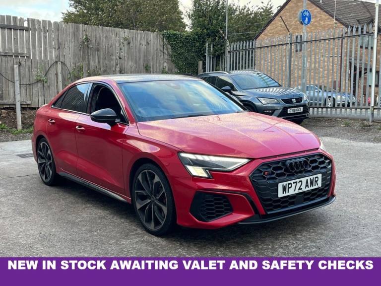2022 AUDI S3 2.0 TFSI VORSPRUNG SALOON 4DR PETROL S TRONIC QUATTRO EURO 6 (S/S