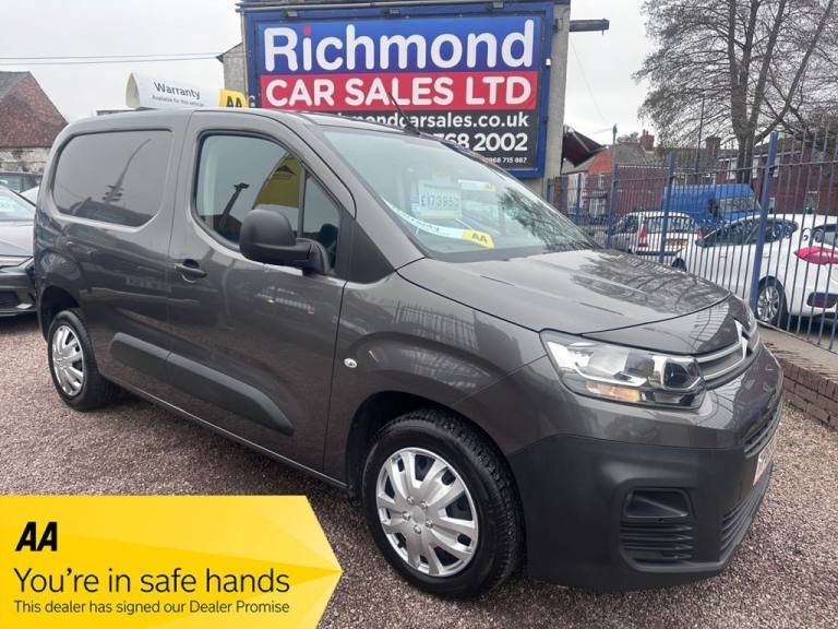 2019 Citroen Berlingo 1.5 BlueHDi 1000 Enterprise M Panel Van 5dr Diesel Manual SWB Euro 6 (100 p...