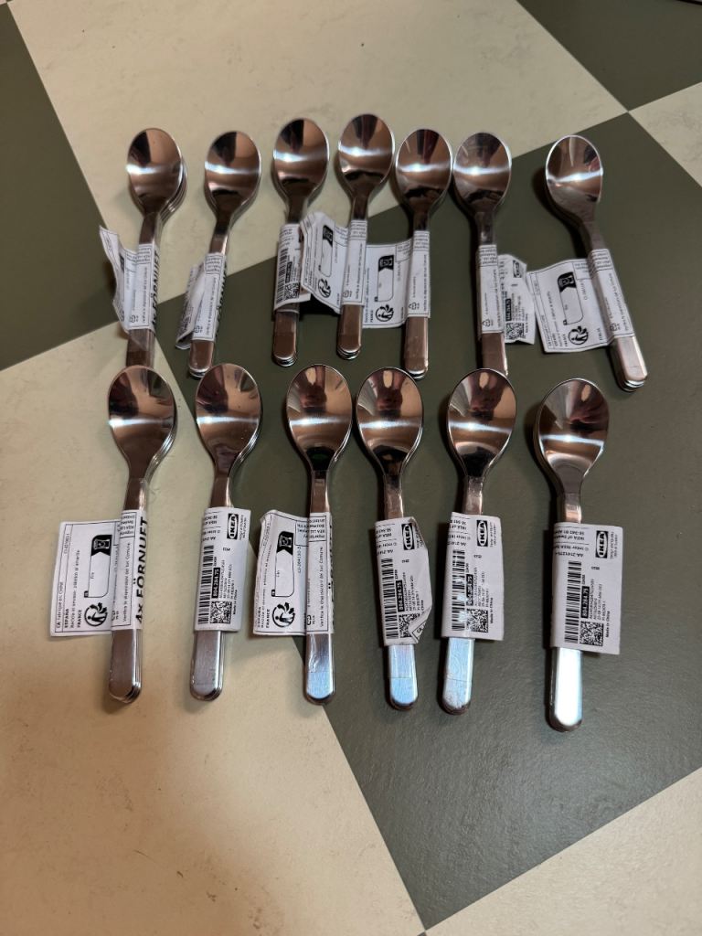 52 new IKEA For teaspoons 
