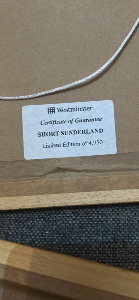 image for Timothy O’Brien limited edition print - Short Sunderland 