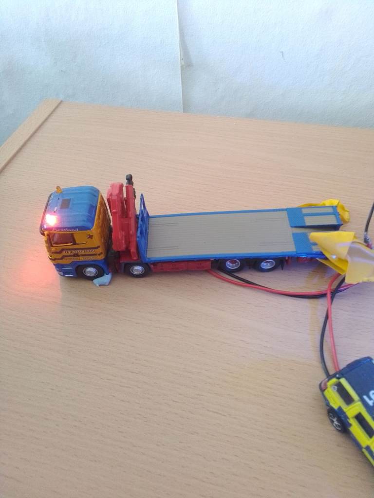 Toy vehicles with working lights used 