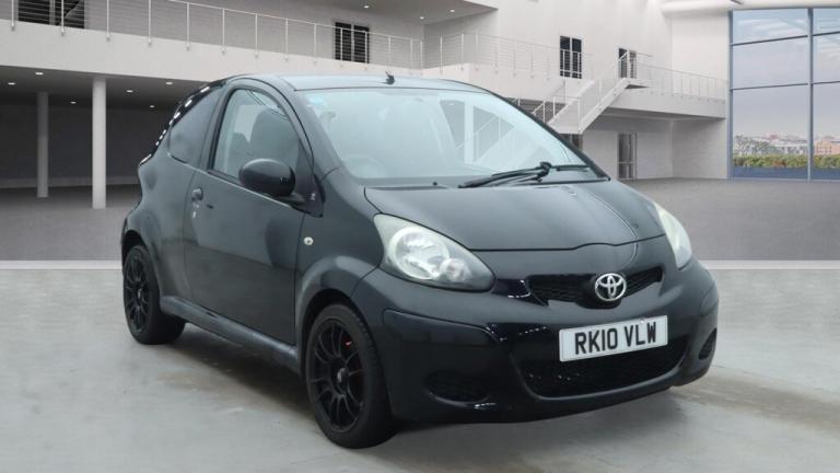 2010 Toyota AYGO 1.0 VVT-i Black 5dr HATCHBACK Petrol Manual