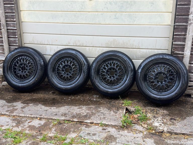 15 inch BBS Style Alloy wheels 4x100/ 4x108