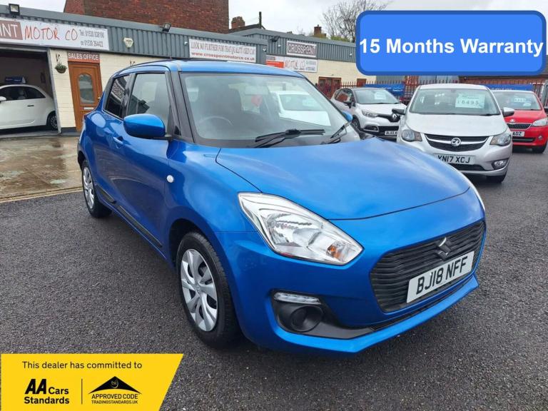 2018 Suzuki Swift 1.2 Dualjet SZ3 Hatchback 5dr Petrol Manual Euro 6 (s/s) (90 ps) Hatchback Petr...