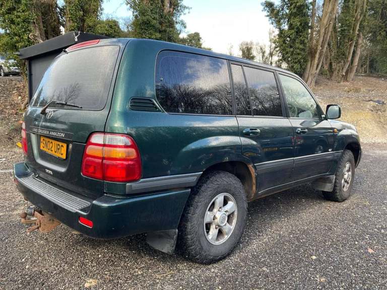 2002 Toyota Land Cruiser Amazon 4.2 TD GX 5dr Auto ESTATE DIESEL ...