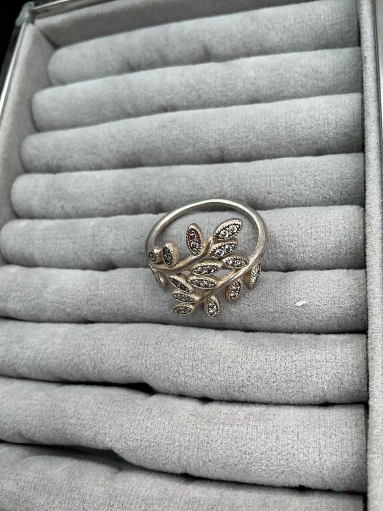 Pandora ring silver