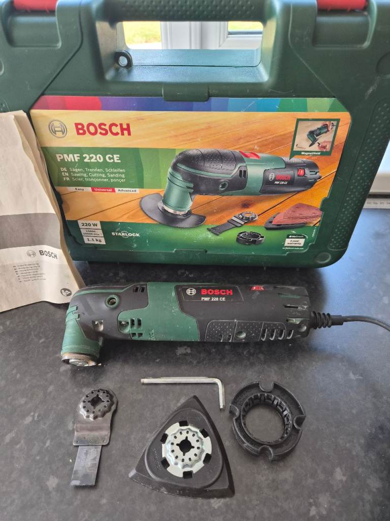 BOSCH MULTI TOOL & EXTRA ACCESSORIES