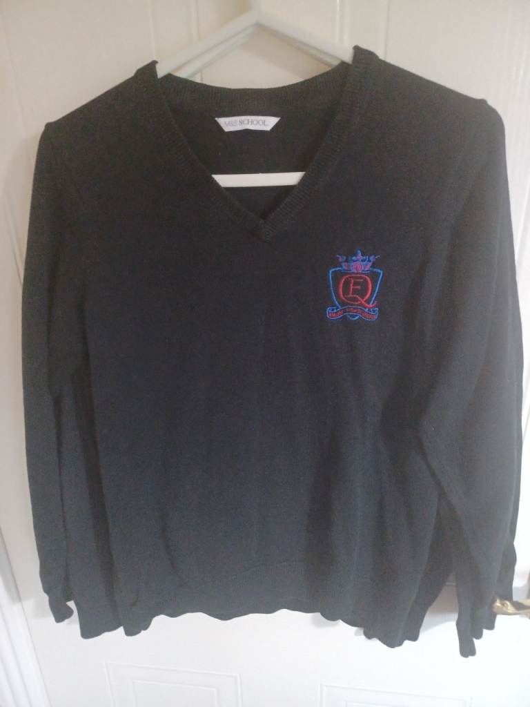 QEHS School Uniform Jumper Shirt Ties
