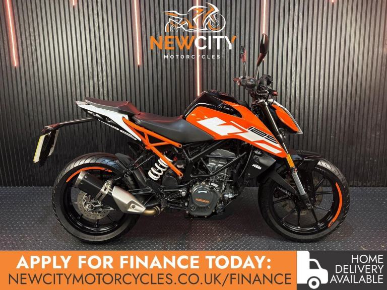 2018 KTM 125 Duke 125 Euro 4
