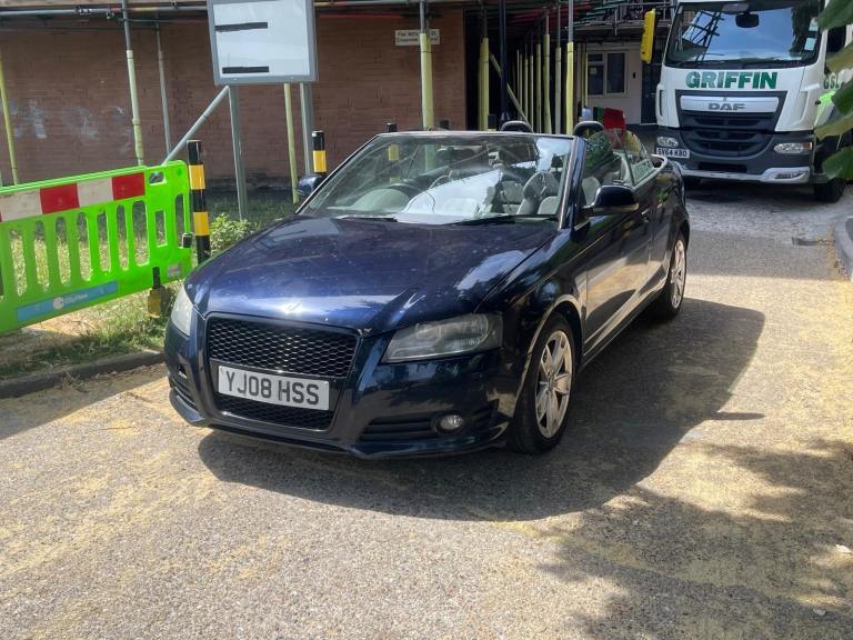 Audi, A3, Convertible, 2008, Manual, 1896 (cc), 2 doors