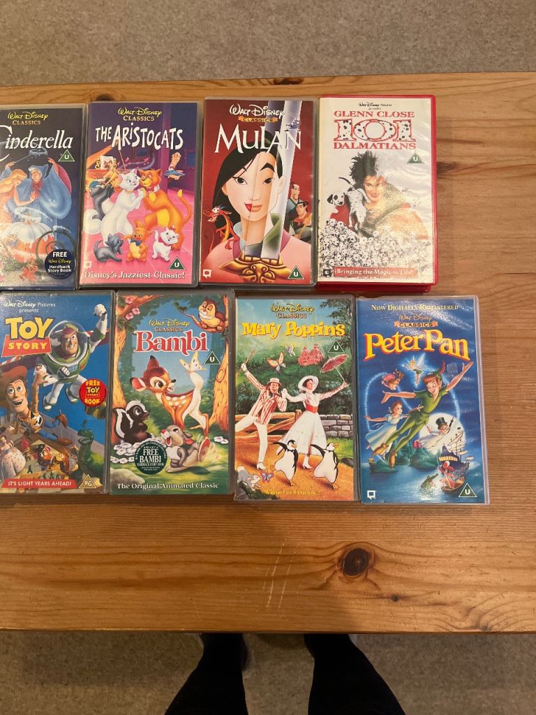 Disney video tapes