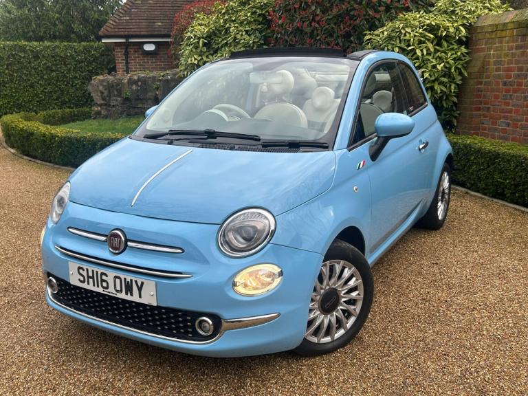 2016 Fiat 500 0.9 500 C Lounge TwinAir 2dr Convertible Petrol Manual