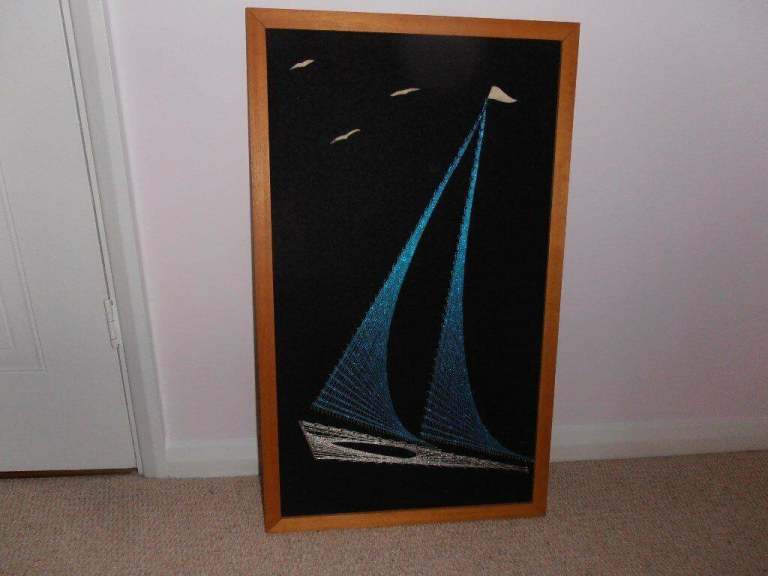 Excellent Condition Nail and Thread Luxury Yacht Picture
