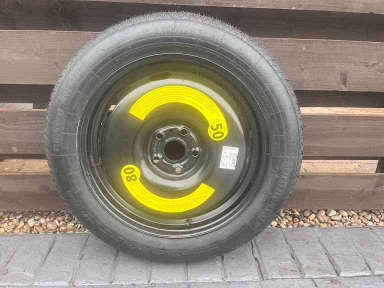 Audi Q3 spacesaver spare wheel