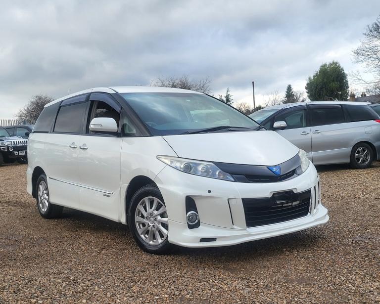 2012 TOYOTA ESTIMA HYBRID AUTOMATIC 7 SEATER PEARL WHITE ULEZ COMPLIANT