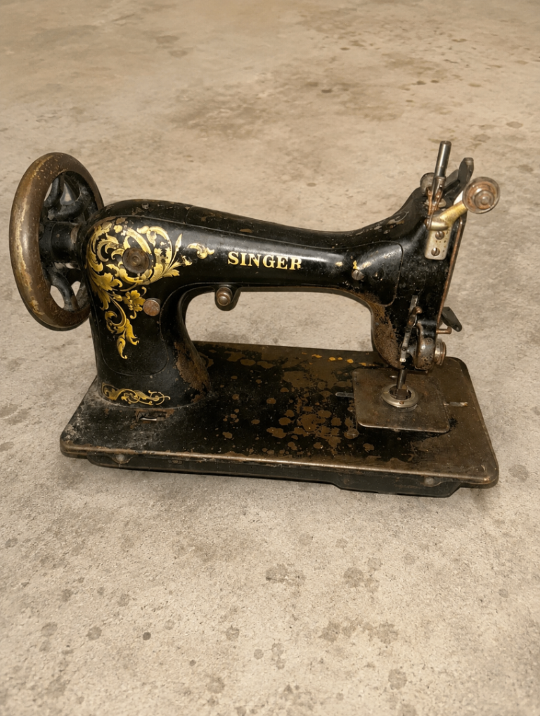 Vintage Singer eyelet Sewing Machine –