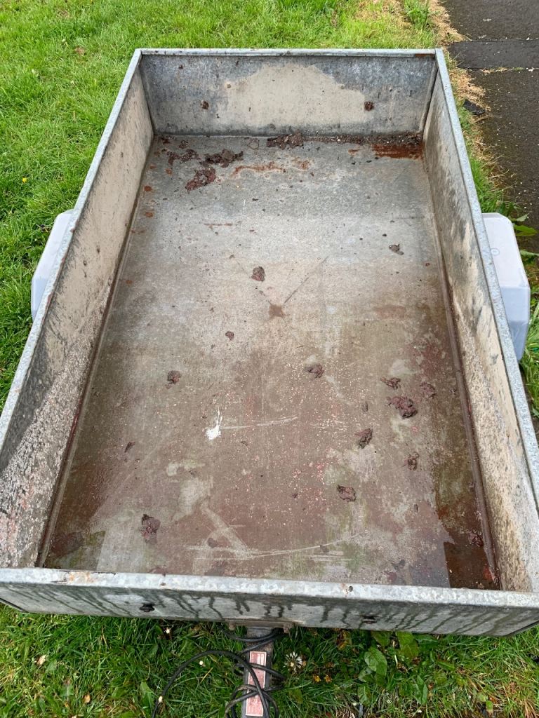 Galvanised trailer factory made / delivery possible 