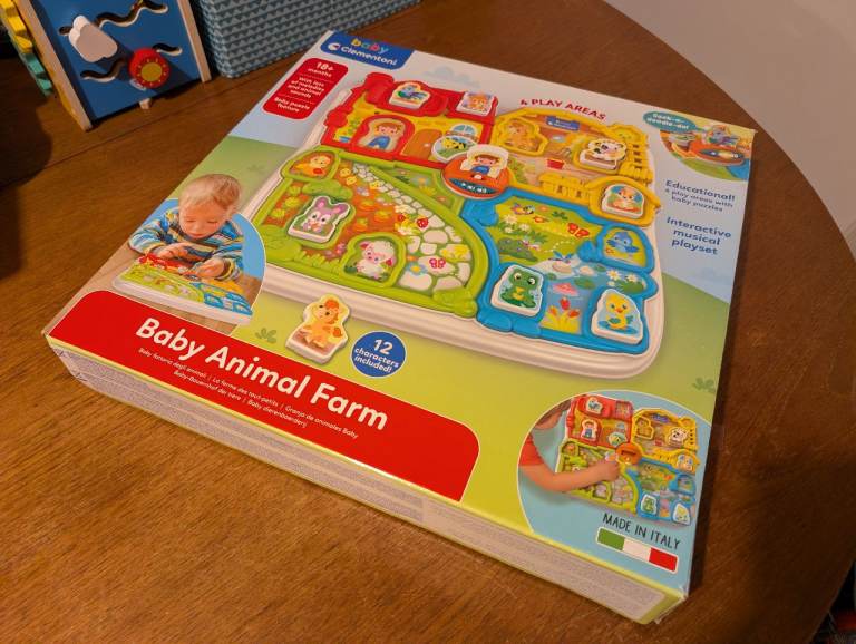 Clementoni Baby animal farm toy 