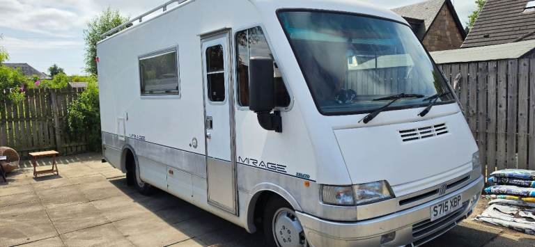 Fiat ducato motorhome a class years mot fully loaded