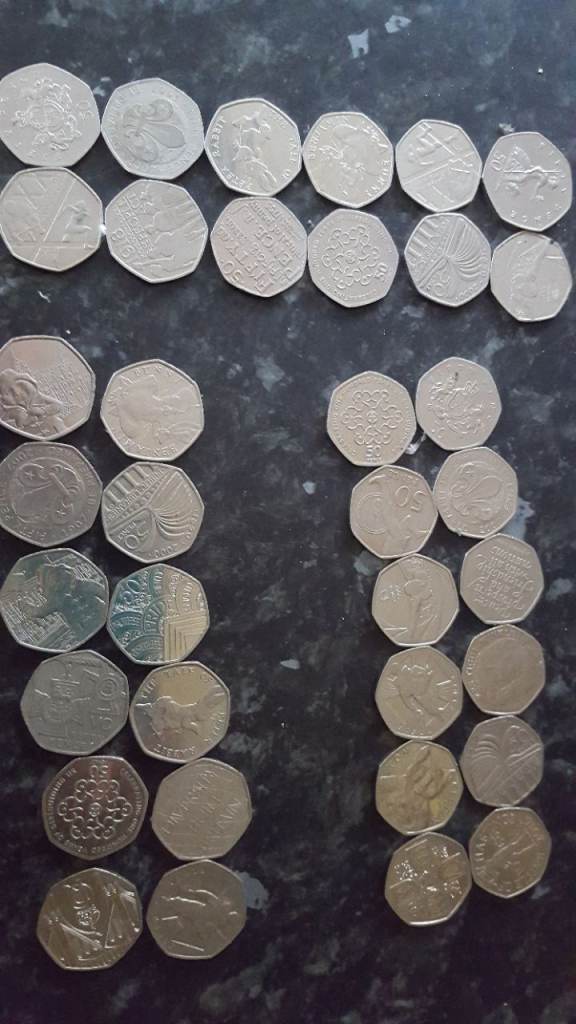 image for Commemorative 50p coins sets