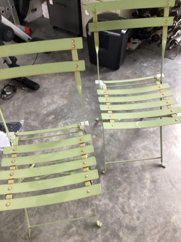 Habitat Garden Bistro Table and Chairs Set