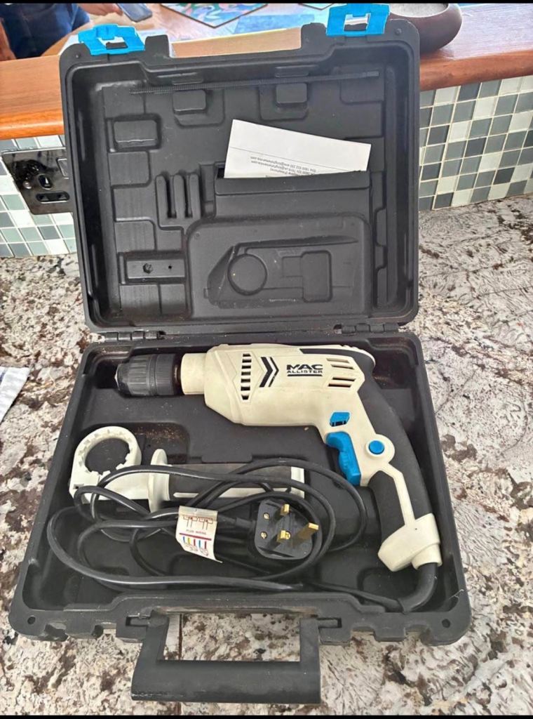 Mac Allister 600W Impact Drill MSHD600 with Case