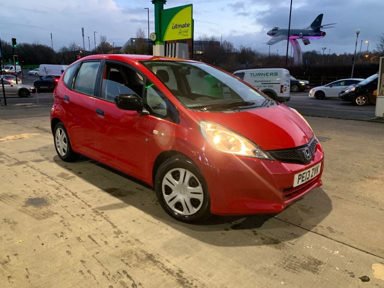 HONDA JAZZ I-VTEC S 1198cc PETROL  2013(13) 73K 2KEYS FSH 1 OWNER 5 SP MANUAL 5DR  RED 