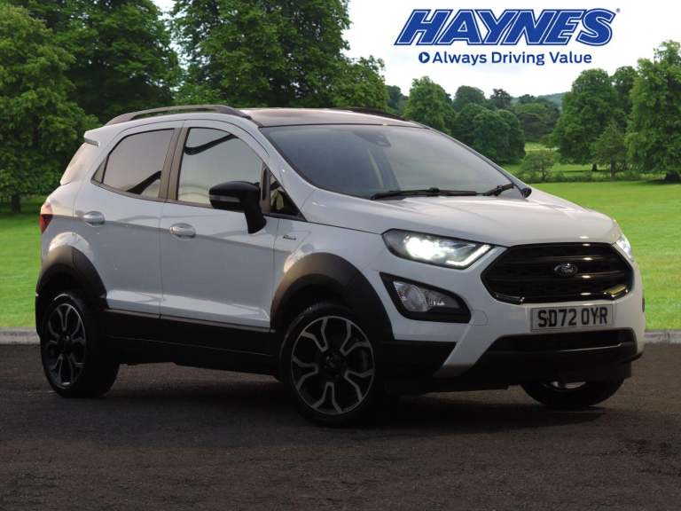 2022 Ford Ecosport 1.0T EcoBoost Active Euro 6 (s/s) 5dr HATCHBACK Petrol Manual