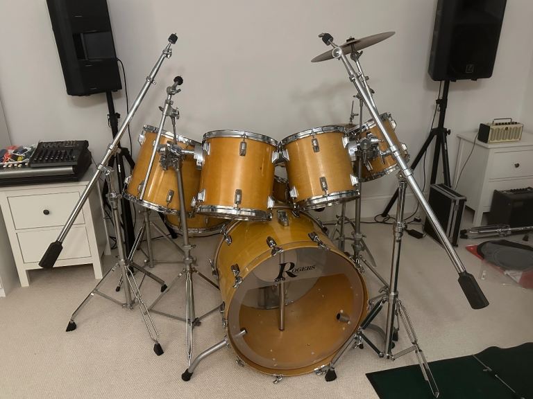 Rogers XP8 7 drum kit Maple Shells 