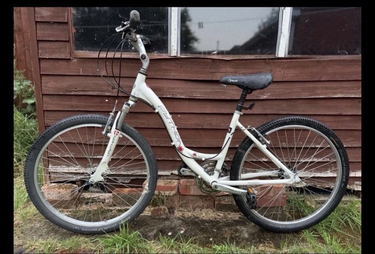 Daytona Mountain Bike – White, Fair Condition