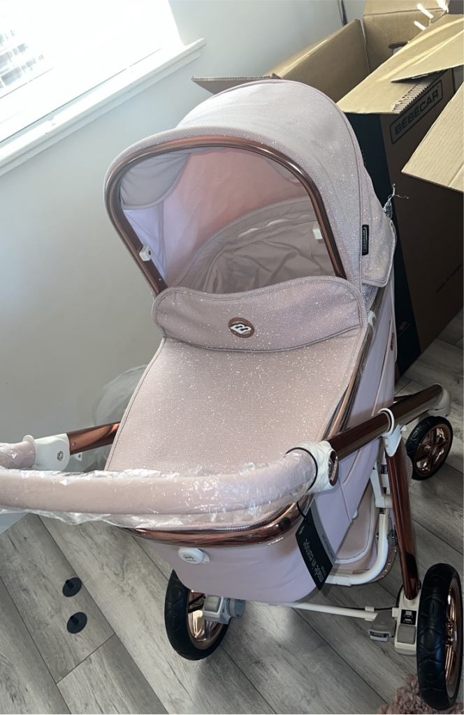 Bebecar pram and car seat 