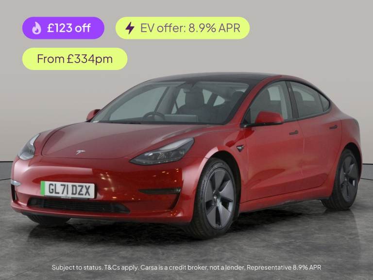 2021 Tesla Model 3 (Dual Motor) Long Range Saloon 4dr Electric Auto 4WDE (346 ps) - PARK ASSIS Sa...