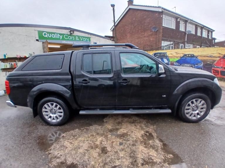 13 NISSAN NAVARA 3.0 DCI V6 231 4WD OUTLAW D/CAB AUTO MOT 02/27 NO VAT PX SWAPS