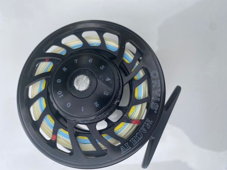 Showbee fly rod and orvis reel